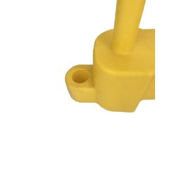 Barrière de sécurité amovible PLAST'UP ROTOMOULAGE - lot de 15, polyéthylène haute densité, 100% recyclable