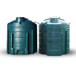 Cuve à fioul 10 000L - DISTRIFIOUL COMBO - Double paroi avec pompe 110L/min et jauge ultrasonique