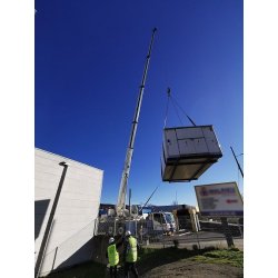 Chambre froide transportable Superbox - température dirigée de -30°C à 30°C - stockage jusqu'à 44 europalettes