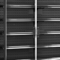 Vitrine réfrigérée pour supermarché à froid positif 1935mm Profondeur 740mm PC1870B TEFCOLD