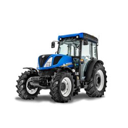 T4.110N tracteur agricole - New Holland - puissance maxi 79/107 kW/ch - cabine VisionView™ et transmission Dual Command™