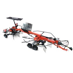 Ra2071t vario - Andaineur double rotor compact Kubota - largeur de travail jusqu'à 7,10 m