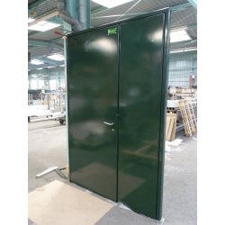 Porte sécurisée pour sites industriels