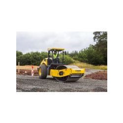 Bw 214 d-5 rouleau monocylindre très impressionnant - bomag - poids 14000 kg.