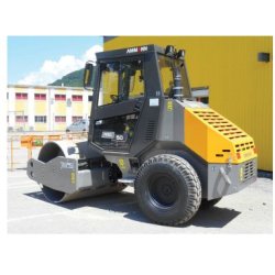 Compacteur de sol monocylindre 140 cm - AMMANN ASC 50 - routes, parkings, construction de bâtiments - Disponible en location