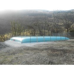 Citerne de récupération et stockage pour eau de pluie - 1 à 1200 m3 - Textile enduit précontraint, traité UV