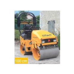 Compacteur tandem vibrant 100 à 140 cm, utilisé pour le compactage d'enrobés ou de sous couches : sable, gravier... - disponible en location