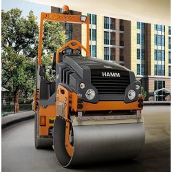 Hd 8 vv rouleau compresseur tandem - hamm - poids 1590 kg