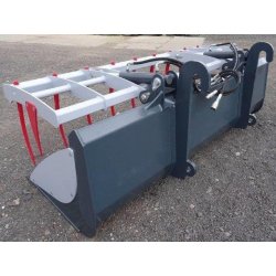 Godet multi-services NC BMS 2.10m SN - Occasion - Joues démontables - Adaptable télescopique