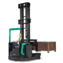 Chariot à mât rétractable multidirectionnel - Sensia Mitsubishi RBM20-25N2 - 2 à 2,5 tonnes - Levage jusqu'à 10m