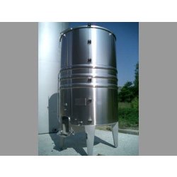Cuves de stockage et vinification en inox - Tout volume et modèle - Alliance Inox Industrie