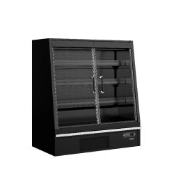 Vitrine réfrigérée pour supermarché Galaxy+ GPL20FGD Black L1330mm 48026 TEFCOLD