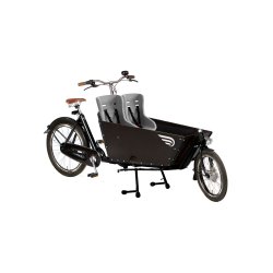 Biporteur AMSTERDAM AIR - Vélo cargo musculaire avec coffre avant 100x63 cm