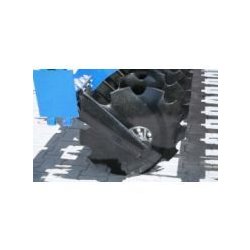 Déchaumeur à disques Zagroda - deux rangées de disques dentés Ø 560 mm - attelage 3 points et rouleau barre Ø 500 mm