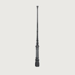 Mât d'éclairage public Chambord2 - fonte GL-250 thermolaqué et zingage anticorrosion
