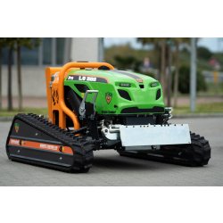 Robot debroussailleur à chenilles radiocommandée - Robot de pente FSI-MDB LV PRO 300 GREEN CLIMBER