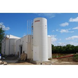 Silo industrie sur jupe porteuse - Silos ROUSSEAU jusqu'à 200m3 avec options personnalisées