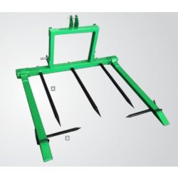 Aupf pique-bottes - Geo - 900 mm - 5 lances universelles pour bottes de foin jusqu'à 1000 kg