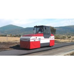 Compacteur à pneus ULISES de CORINSA - 3 tonnes de pression par roue, configurations de 8,5 à 21 tonnes