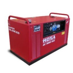 Ge 7000 hsx groupe électrogène - mosa - génération monophasée 5.5 kva