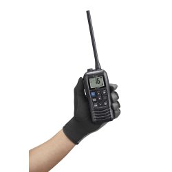 VHF marine portable flottante IC-M37E - puissance 6W - autonomie 12h - étanchéité IP57