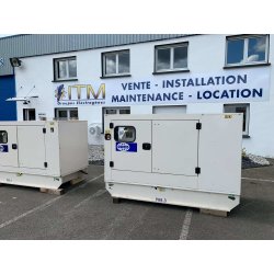Groupe électrogène d'occasion avec capote neuf déstockage - FG WILSON P88 - 88 KVA
