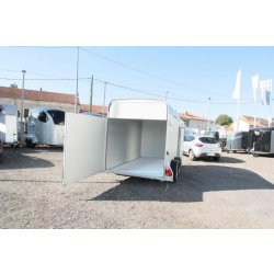 Remorque fourgon Debon Roadster 500 XL alu - suspension Pullman 2 - PTAC 2600 kg - dimensions utiles 3700x1660x2000 mm