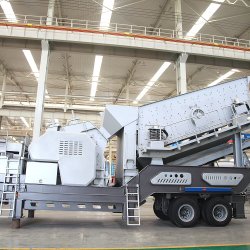Groupe de concassage et criblage mobile à percussion - Capacité jusqu'à 450 t/h - Taille max. 700 mm