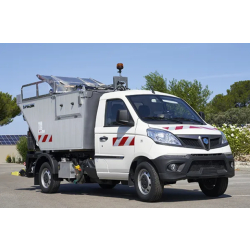 Mini Bennes à Ordures Ménagères BOM - MICRONEA - ultra-compacte - idéale pour ruelles et accès difficiles - 400 kg de capacité