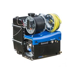 Aquajet RIONED - Hydrocureuse sur cadre compact pour nettoyage des égouts jusqu'à 350 mm