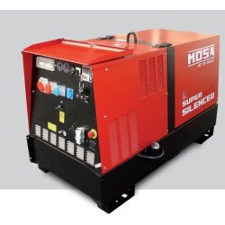 Groupe électrogène diesel MOSA GE 15 YSXC - Triphasé 14 kVA - Insonorisé avec autonomie de 23h