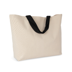 Sac shopping XXL en coton - Réf: KI0297 - Taille extra large - Marque Kimood