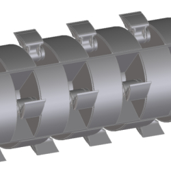 Broyeur forestier frontal TFM/TFF - Hardox et Strenx - moteur à pistons