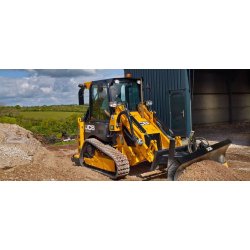 Tractopelles 1cxt - JCB - Chenilles, traction exceptionnelle et cabine confortable