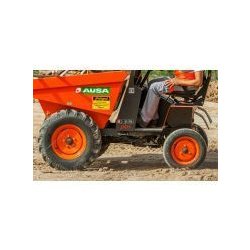 D150rm mini-dumpers à chassis rigides - ausa - 1500 kg