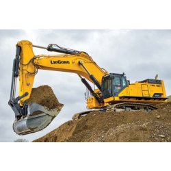 Excavatrice robuste, productive et fiable pour environnements les plus difficiles - Capacité du godet 5.6 m3 - Liugong 995F