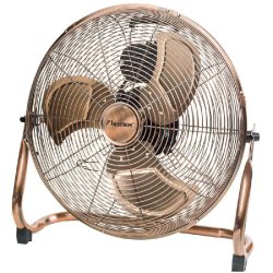 Brasseur d'air métal finition cuivré Ø45cm 100 Watts