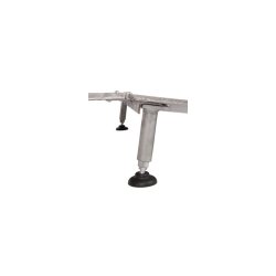 Rampe de seuil sur pieds en aluminium avec rabat - MX-TSR-130 - pliable, 130/140 cm, charge 225 kg