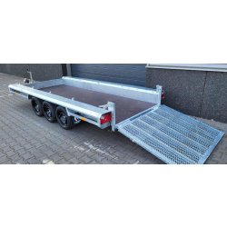 TM 4m x 1m50 porte engin 3 x essieux 1500 kg