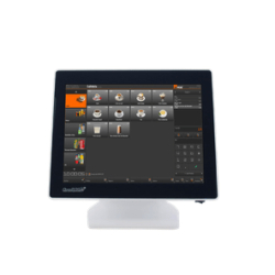 Pack caisse enregistreuse tactile - POS 1529 avec écran 15", CPU Intel Celeron J1900, RAM 4 GB DDR3 - Afficheur VFD, Disque SATA SSD 64 GB