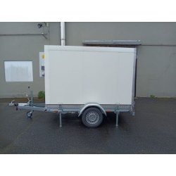 Remorque frigorifique positive simple essieu freinée 750 kg ou 1000 kg - ARTHUR 1