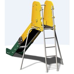 Toboggan hauteur plancher 1500mm - tbc15pe - Crea Equipements - pour enfants de 3 à 12 ans, capacité 5 personnes