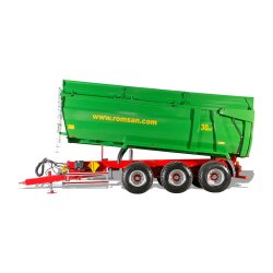 R 200 TRHK Benne agricole à tridem monocoque - ROMSAN - capacité 20000 kg