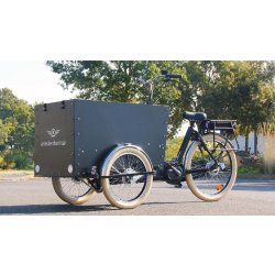 Triporteur Amsterdam Air eDrive - Grand coffre, 4 enfants, moteur Bafang Max M400