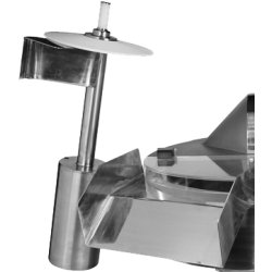 Cutter professionnel - Titane 80 - inox AISI 304 avec cuves épaisses et normes CE