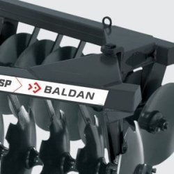 Déchaumeur offset SP Baldan - profondeur de travail 50 à 150 mm - hersage, nivellement et incorporation d'herbicide