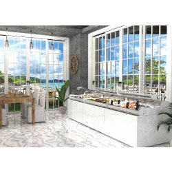 Vitrine réfrigérée spéciale Poissons 3 bacs GN 1/1 statique XL SAYL - Noir