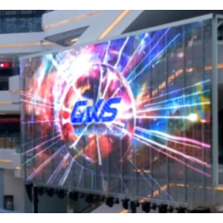Ecran géant LED transparent GLASS, idéal pour les vitrines, restaurants, centres commerciaux, aéroports et musées