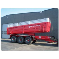 B240TV - Remorque agricole en aciers spéciaux Delaplace - Charge utile 24 tonnes