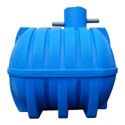 Réservoir eau de pluie PEHD 10000L - Résistant aux mouvements du terrain - Équipé de filtre et accessoires